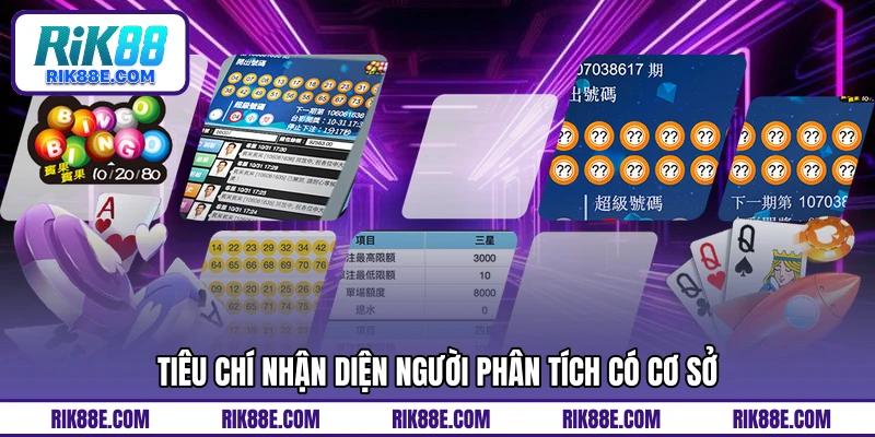 Tiêu chí nhận diện người phân tích có cơ sở