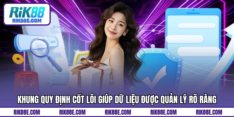 Khung quy định cốt lõi giúp dữ liệu được quản lý rõ ràng